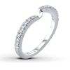 Thumbnail Image 4 of Previously Owned Ever Us Diamond Wedding Band 1/5 ct tw Round-cut 14K White Gold