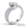 Thumbnail Image 3 of Previously Owned Ever Us Diamond Ring 1/2 ct tw Round-cut 14K White Gold