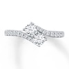 Thumbnail Image 1 of Previously Owned Ever Us Diamond Ring 1 ct tw Round-cut 14K White Gold