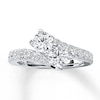 Previously Owned Ever Us Diamond Ring 2 ct tw Round-cut 14K White Gold
