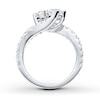 Previously Owned Ever Us Diamond Ring 2 ct tw Round-cut 14K White Gold
