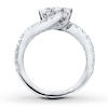 Thumbnail Image 4 of Previously Owned Ever-Us Ring 1-1/2 ct tw Round-cut Diamonds 14K Gold