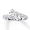 Previously Owned Ever Us Diamond Ring 2 ct tw Round-cut 14K White Gold