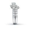 Thumbnail Image 2 of Previously Owned THE LEO Diamond Bridal Set 2 ct tw Round-cut 14K White Gold