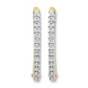 Thumbnail Image 2 of Previously Owned Diamond Earrings 1/20 ct tw 10K Yellow Gold