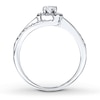Thumbnail Image 2 of Previously Owned Diamond Engagement Ring 1/3 ct tw Round-cut 14K White Gold