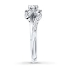 Thumbnail Image 3 of Previously Owned Diamond Engagement Ring 1/3 ct tw Round-cut 14K White Gold