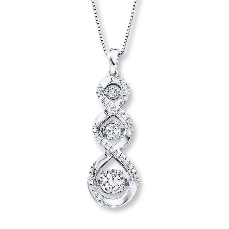 Previously Owned Necklace 1/2 ct tw Diamonds 10K White Gold