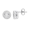 Thumbnail Image 1 of Previously Owned Unstoppable Love Earrings 1/4 ct tw 10K White Gold