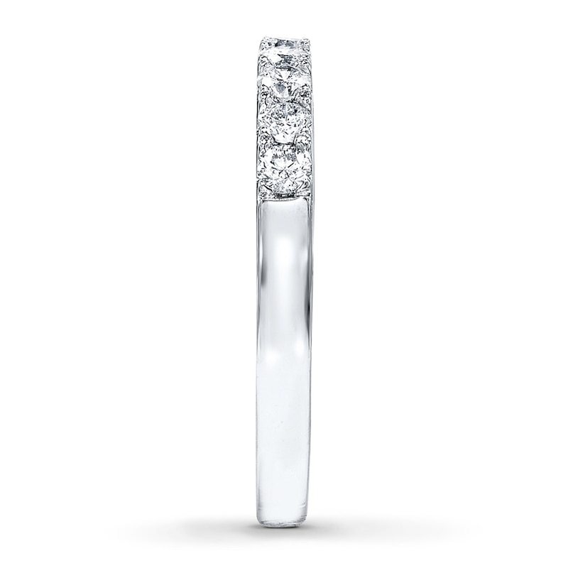 Previously Owned THE LEO Diamond Band 3/8 ct tw Round-cut 14K White Gold