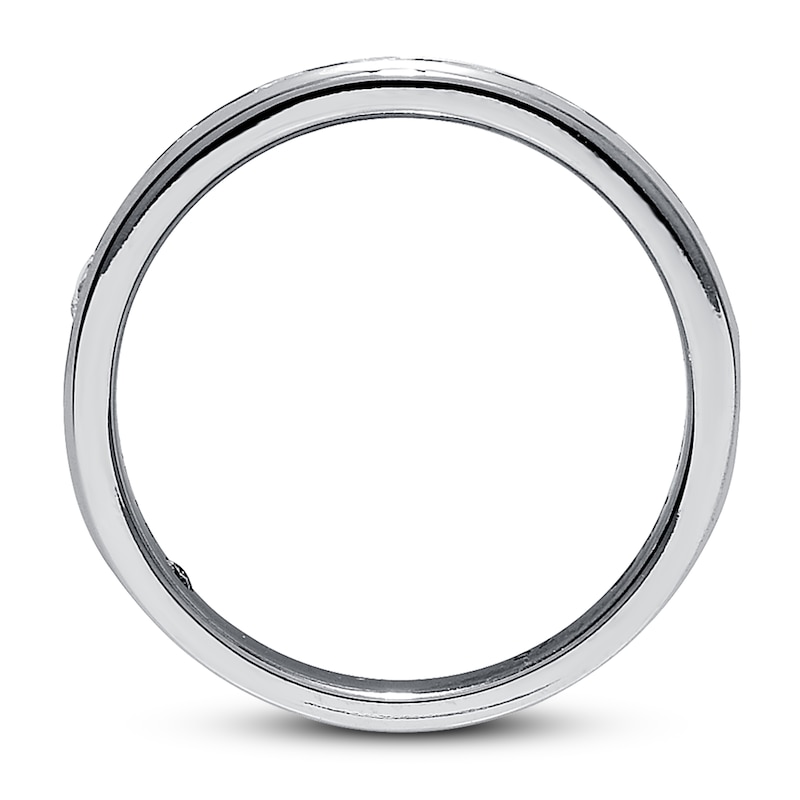 Main Image 2 of Previously Owned THE LEO Anniversary Band 5/8 ct tw Round-cut Diamonds 14K White Gold