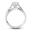 Thumbnail Image 2 of Previously Owned Angel Sanchez Ring 5/8 ct tw Princess & Round-cut Diamonds 14K White Gold