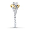 Thumbnail Image 3 of Previously Owned Angel Sanchez Ring 3/4 ct tw Round-cut Diamonds 14K Two-Tone Gold