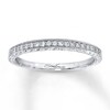 Thumbnail Image 1 of Previously Owned Scott Kay Anniversary Band 1/10 ct tw Round-cut Diamonds 14K White Gold