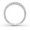 Thumbnail Image 2 of Previously Owned Scott Kay Anniversary Band 1/10 ct tw Round-cut Diamonds 14K White Gold