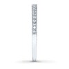 Thumbnail Image 3 of Previously Owned Scott Kay Anniversary Band 1/10 ct tw Round-cut Diamonds 14K White Gold