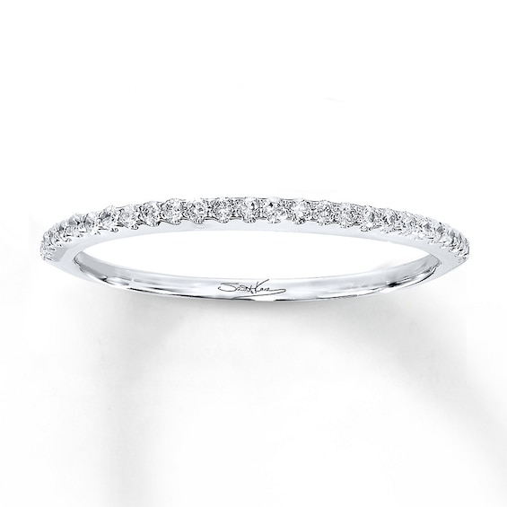 Previously Owned Scott Kay Ring 1/8 ct tw Diamonds 14K White Gold