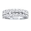 Thumbnail Image 1 of Previously Owned Diamond Anniversary Band 1-1/2 ct tw Round-cut 14K White Gold