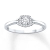 Thumbnail Image 1 of Previously Owned Diamond Promise Ring 1/4 ct tw Round 10K White Gold