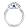 Thumbnail Image 1 of Previously Owned Diamond Ring 1 ct tw Princess & Round-cut 14K White Gold