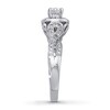 Thumbnail Image 2 of Previously Owned Previously Owned Ring 5/8 ct tw Round-cut Diamonds 14K White Gold - Size 4.25