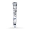 Thumbnail Image 3 of Previously Owned Three-Stone Diamond Ring 1-1/2 ct tw Round-cut 14K White Gold
