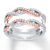 Thumbnail Image 1 of Previously Owned Neil Lane Enhancer Ring 3/4 ct tw Round-cut Diamonds 14K Two-Tone Gold