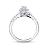 Thumbnail Image 2 of Previously Owned Neil Lane Diamond Engagement Ring 1 ct tw Marquise & Round-cut 14K White Gold