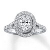 Thumbnail Image 1 of Previously Owned Neil Lane Diamond Engagement Ring 1 ct tw Round-cut 14K White Gold - Size 5.5