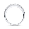Thumbnail Image 3 of Previously Owned Diamond Wedding Band 1/2 ct tw Round-cut 14K White Gold Size 10.25