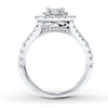 Thumbnail Image 2 of Previously Owned Neil Lane Diamond Ring 1-1/4 ct tw Princess, Baguette, & Round-cut 14K Gold