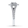 Thumbnail Image 3 of Previously Owned Neil Lane Diamond Ring 1-1/4 ct tw Princess, Baguette, & Round-cut 14K Gold