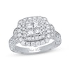 Previously Owned Neil Lane Diamond Engagement Ring 1-5/8 ct tw Princess & Round-cut 14K White Gold