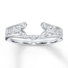 Thumbnail Image 0 of Previously Owned Diamond Enhancer Ring 1/6 ct tw Round-Cut 14K White Gold - Size 9.5