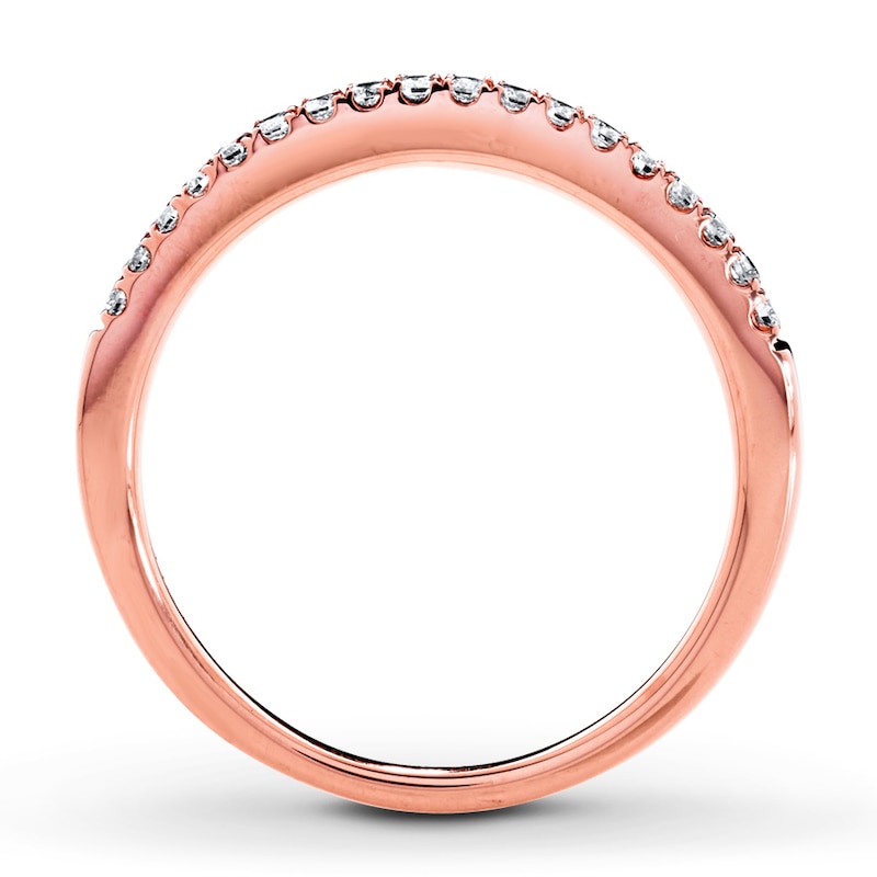 Previously Owned Diamond Band 1/5 ct tw Round 14K Rose Gold