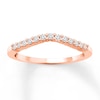 Thumbnail Image 0 of Previously Owned Diamond Stackable Ring 1/6 ct tw Round-cut 10K Rose Gold
