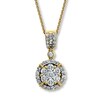 Thumbnail Image 1 of Previously Owned Diamond Necklace 1 ct tw 14K Yellow Gold