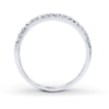 Thumbnail Image 2 of Previously Owned Diamond Wedding Band 1/5 ct tw 14K White Gold