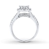 Previously Owned Diamond Engagement Ring 2 ct tw 14K White Gold