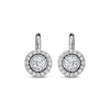 Previously Owned Round-Cut Diamond Earrings 1 ct tw 18K White Gold