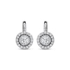 Previously Owned Round-Cut Diamond Earrings 1 ct tw 18K White Gold