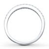Thumbnail Image 2 of Previously Owned Diamond Wedding Band 1/5 ct tw Round-cut 14K White Gold