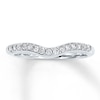Thumbnail Image 1 of Previously Owned Diamond Anniversary Ring 1/4 ct tw Round-cut 14K White Gold