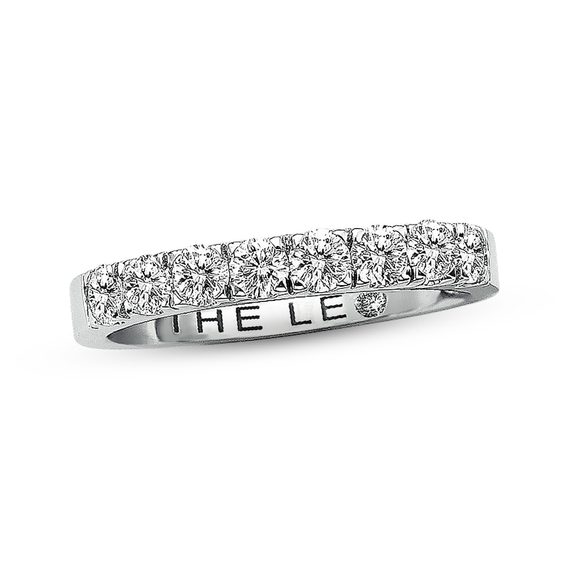 Main Image 1 of Previously Owned THE LEO Diamond Anniversary Band 3/4 ct tw Round-cut 18K White Gold