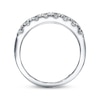Thumbnail Image 2 of Previously Owned THE LEO Diamond Anniversary Band 3/4 ct tw Round-cut 18K White Gold