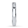 Thumbnail Image 3 of Previously Owned Diamond Anniversary Ring 7/8 ct tw Round-cut 10K White Gold