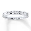 Thumbnail Image 1 of Previously Owned Diamond Wedding Ring 1/5 ct tw Round-cut 14K White Gold