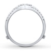 Thumbnail Image 2 of Previously Owned Diamond Enhancer Ring 1/5 ct tw Round-cut 10K White Gold