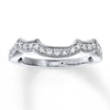 Thumbnail Image 0 of Previously Owned Diamond Wedding Band 1/4 ct tw Round-cut 14K White Gold