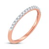 Thumbnail Image 3 of Previously Owned Diamond Anniversary Ring 1/6 ct tw Round-cut 14K Rose Gold